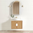 Laguna Mark II 750mm Woodland Oak Wall Hung Vanity