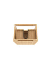 Byron Fluted 600mm Woodland Oak Wall Hung Vanity