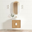 Laguna Mark II 600mm Woodland Oak Wall Hung Vanity