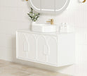 Laguna Mark II 1200mm Matte White Wall Hung Vanity