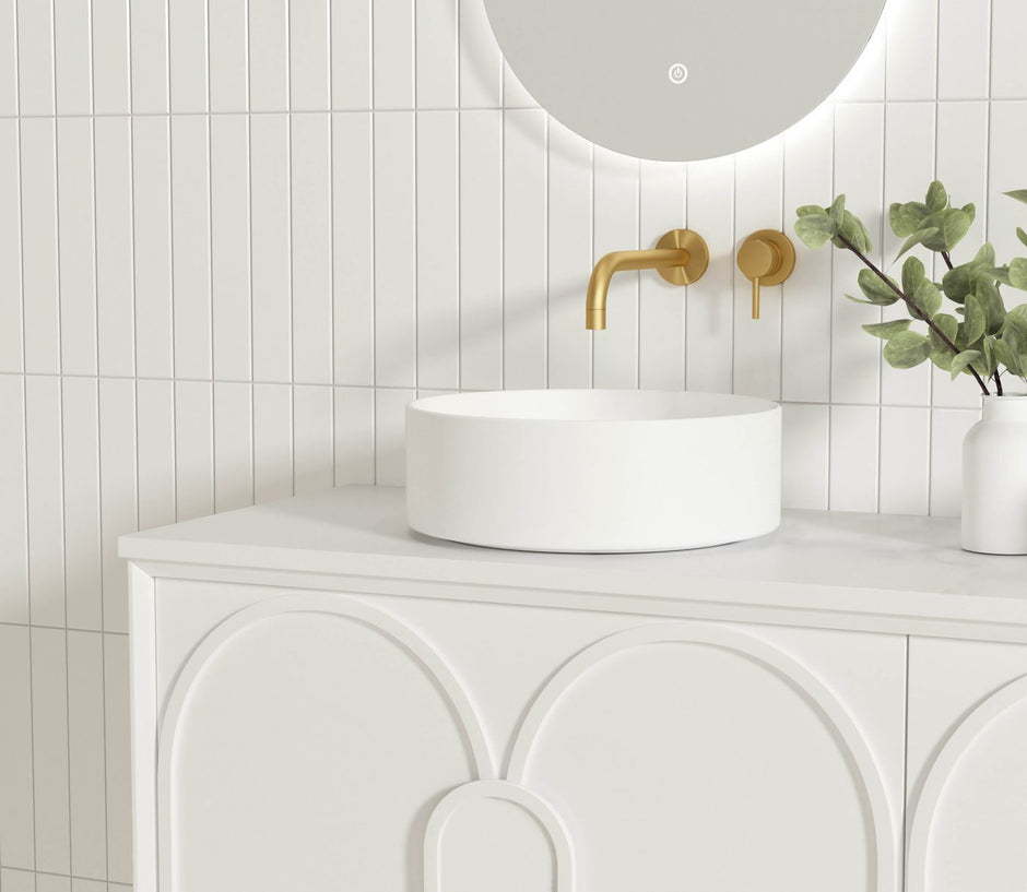Laguna Mark II 1500mm Matte White Wall Hung Vanity