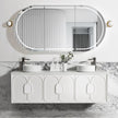 Laguna Mark II 1800mm Matte White Wall Hung Vanity