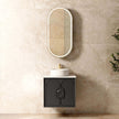 Laguna Mark II 600mm Black Oak Wall Hung Vanity