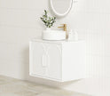 Laguna Mark II 600mm Matte White Wall Hung Vanity