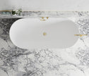 Attica Bondi 1700 Matte White Bath with Overflow