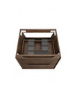 Byron 600mm Sable Walnut Wall Hung Vanity