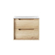 Byron 600mm Natural Oak Wall Hung Vanity