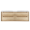 Byron 1500mm Black Oak Wall Hung Vanity