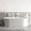 Attica Bondi 1700 Gloss White Bath with Overflow