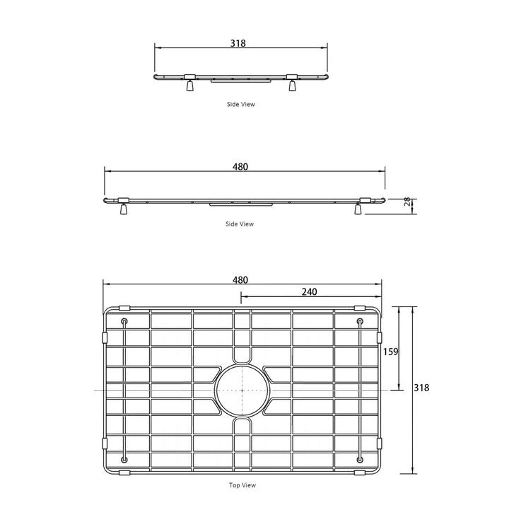 MC60455 STAINLESS STEEL PROTECTIVE GRID