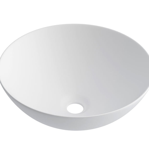 Bondi 400x400x135 Matte White Basin