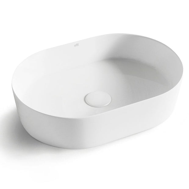 Quay Oval 500x330x120 Matte White Basin