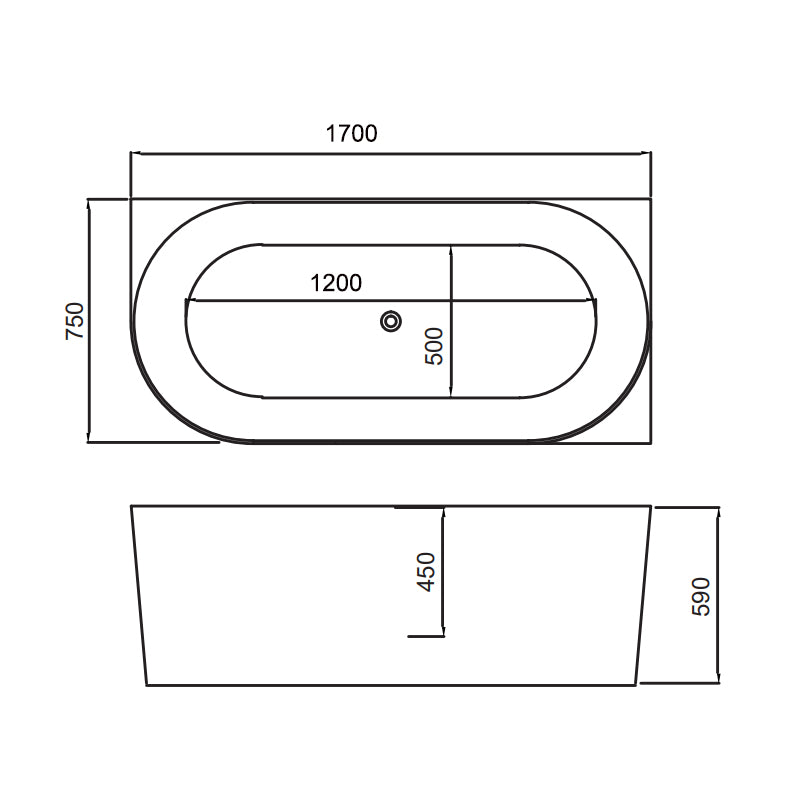 Zenmo Piaza Right Hand Freestanding Bath in Gloss White
