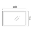 Zenmo Luna LED Mirror 1500mm