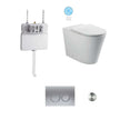 Zenmo Bella Toilet Suite in Chrome Round