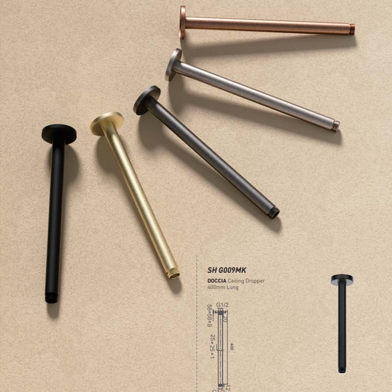 Zenmo Doccia Ceiling Dropper 400mm Long