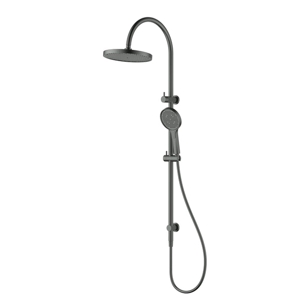 Ikon Linie Round Multi-Function Shower Set 250mm in Gun Metal