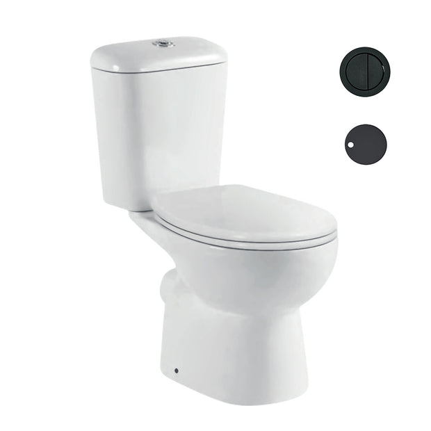 Zenmo Stylo Toilet Suite in Matte Black