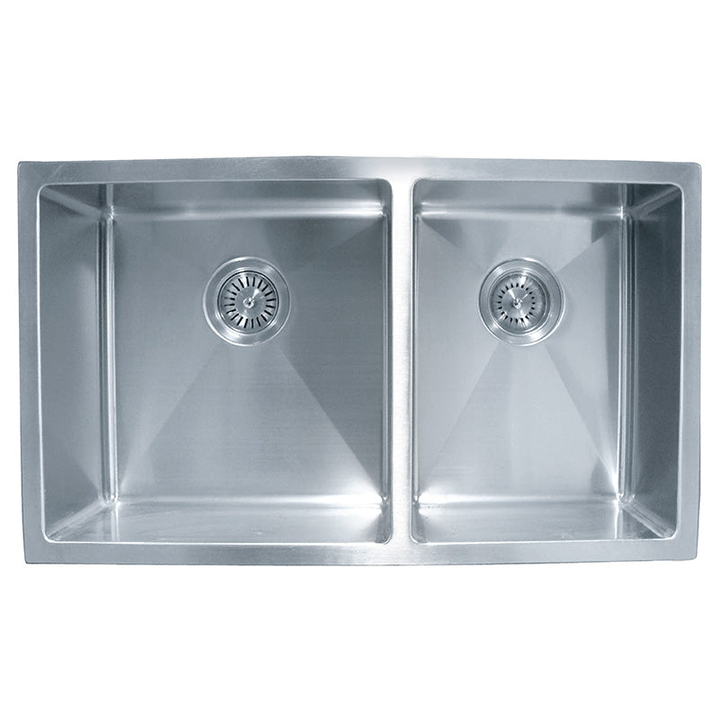 Zenmo Impact Double Bowl Undermount Sink 785mm