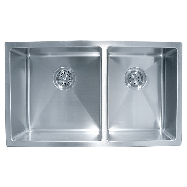 Zenmo Impact Double Bowl Undermount Sink 785mm