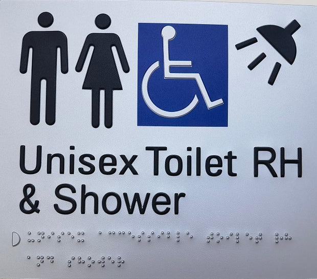 Zenmo Mobi Care Sign Unisex Accessible Shower Right Hand