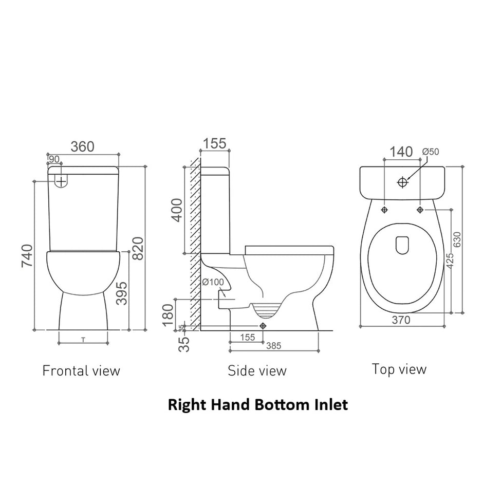 Zenmo Stylo Toilet Suite
