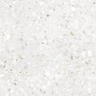 Frammenta Bianco Polished Terrazzo Look Porcelain Tiles 600x600mm tile