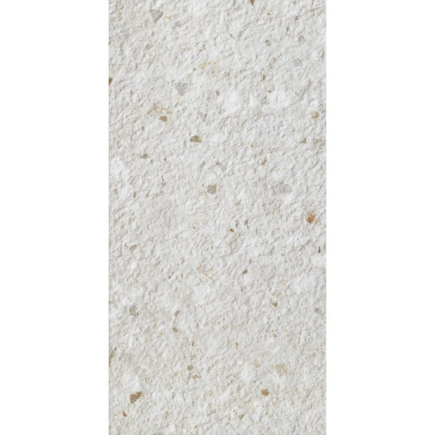 Frammenta Bianco Rock Textured Terrazzo Look Porcelain Tiles tile