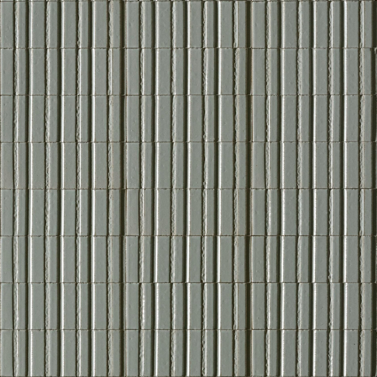 Glace Avio 3D Structured Gloss Porcelain Subway Tiles in a room setting