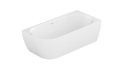 Glacier 1700 Right Corner Gloss White Bath