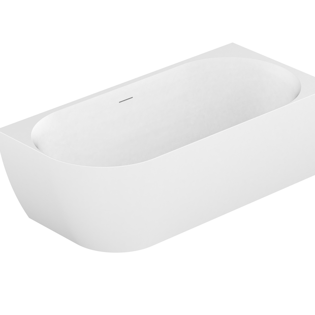 Glacier 1700 Right Corner Gloss White Bath