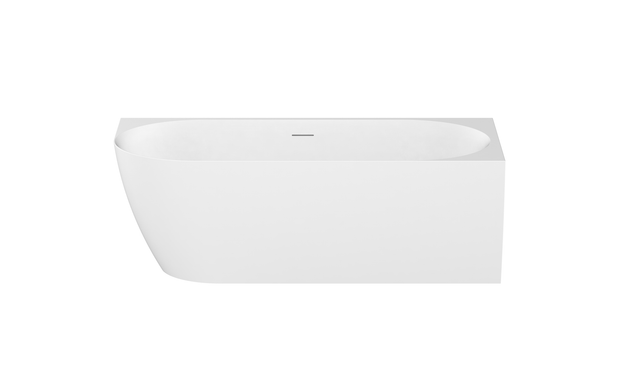 Glacier 1700 Right Corner Gloss White Bath