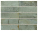 Hanoi Celadon Gloss Ceramic Subway Tiles 65x200mm tile