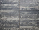 Harlem Dark Grey Brick Matt Porcelain Subway Tiles in a room setting