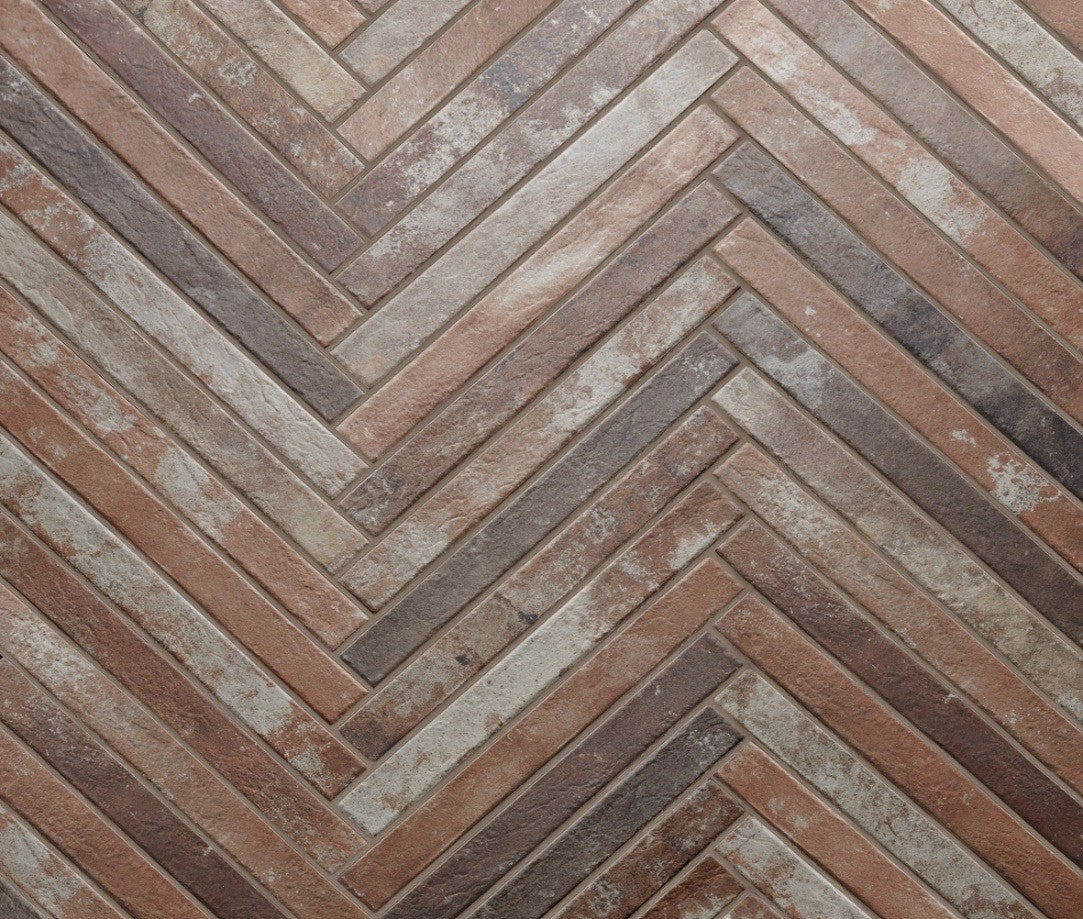 Harlem Red Brick Matt Porcelain Subway Tiles tile