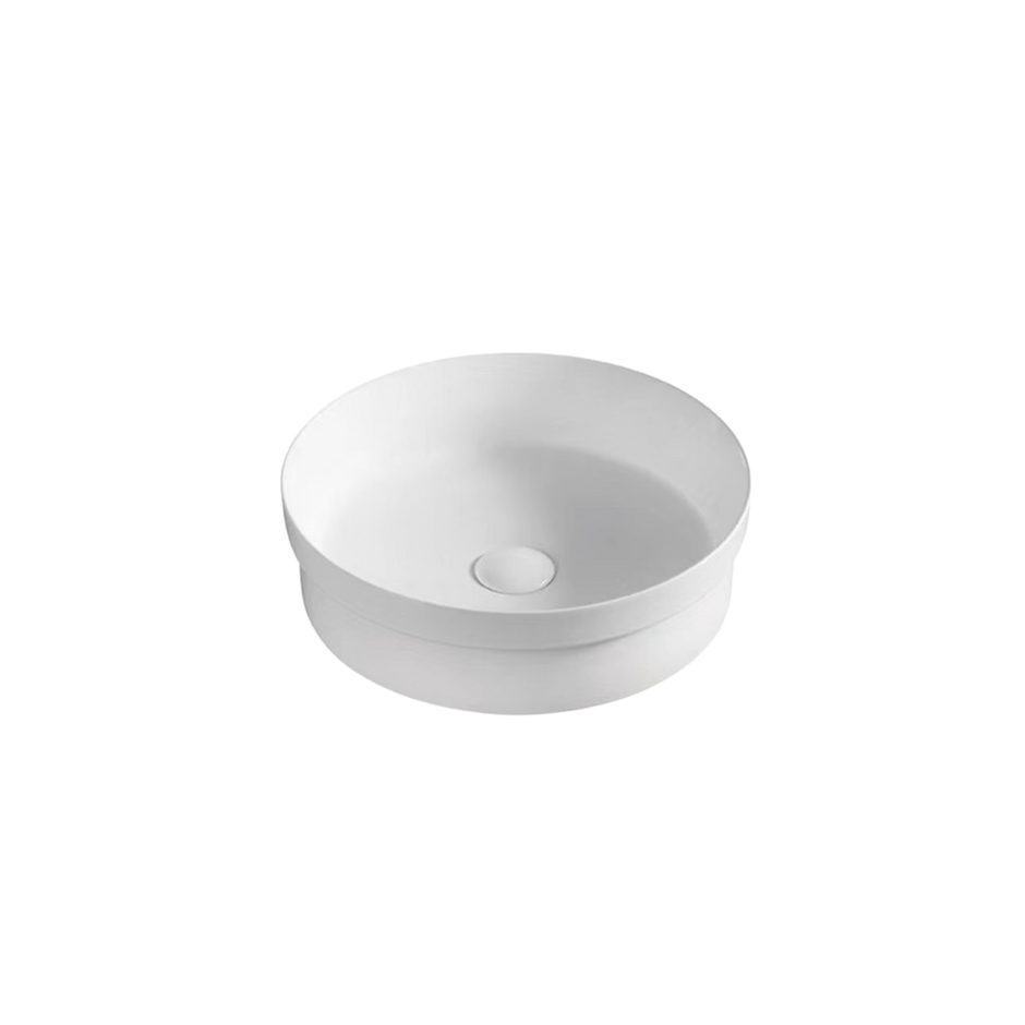 Lena Matte White Semi Inset Basin