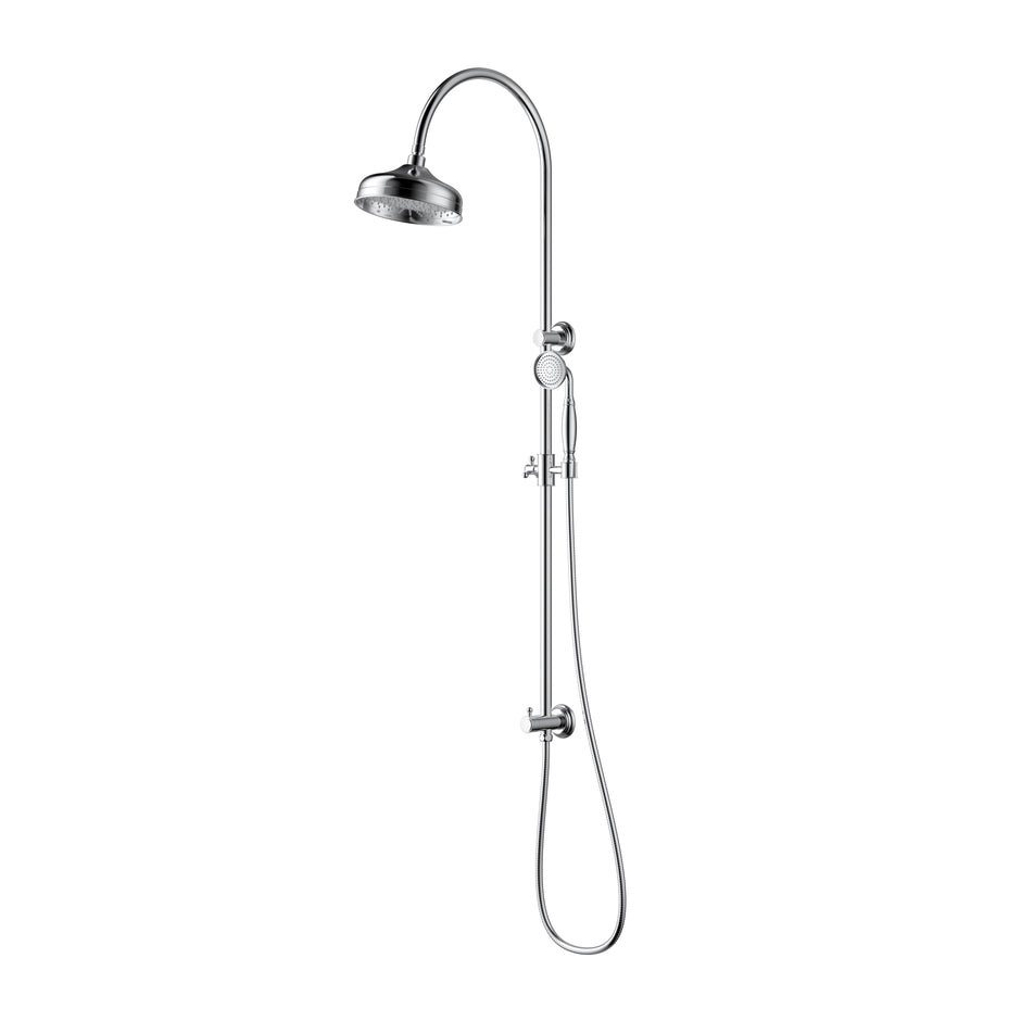 Ikon Clasico Shower Set in Chrome