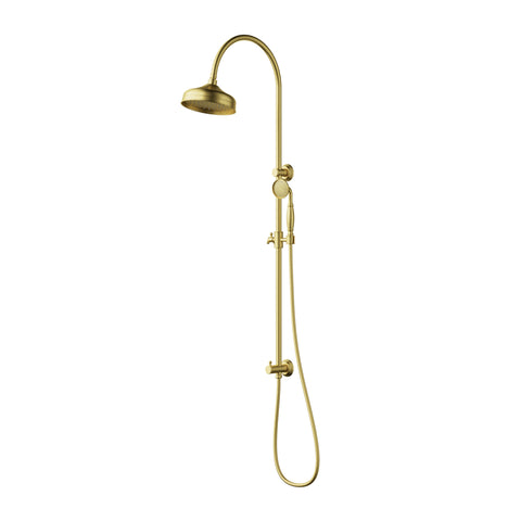 Ikon Clasico Shower Set in Brushed Gold