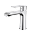 Ikon Kara Basin Mixer in Chrome
