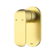 Ikon Kara Wall Mixer in Brushed Gold