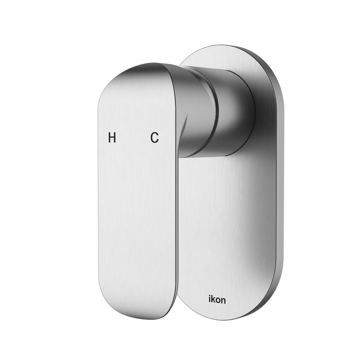 Ikon Kara Wall Mixer in Brushed Nickel