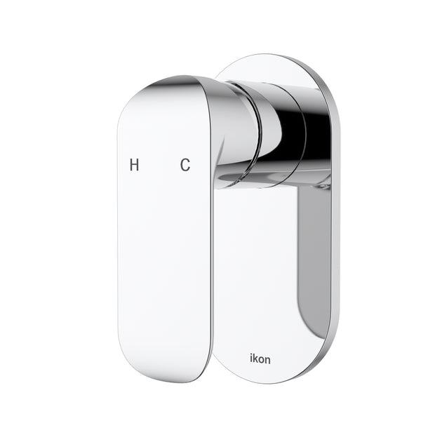 Ikon Kara Wall Mixer in Chrome