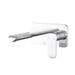 Ikon Kara Wall Basin Mixer in Chrome