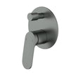 Ikon Sulu II Wall Diverter Mixer Trim Kit in Gun Metal