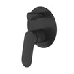 Ikon Sulu II Wall Diverter Mixer Trim Kit in Matte Black