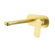 Ikon Sulu II Wall Basin Mixer Trim Kit in Brushed Gold