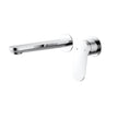 Ikon Sulu II Wall Basin Mixer Trim Kit Separate Cover Plate in Chrome