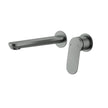 Ikon Sulu II Wall Basin Mixer Trim Kit Separate Cover Plate in Gun Metal