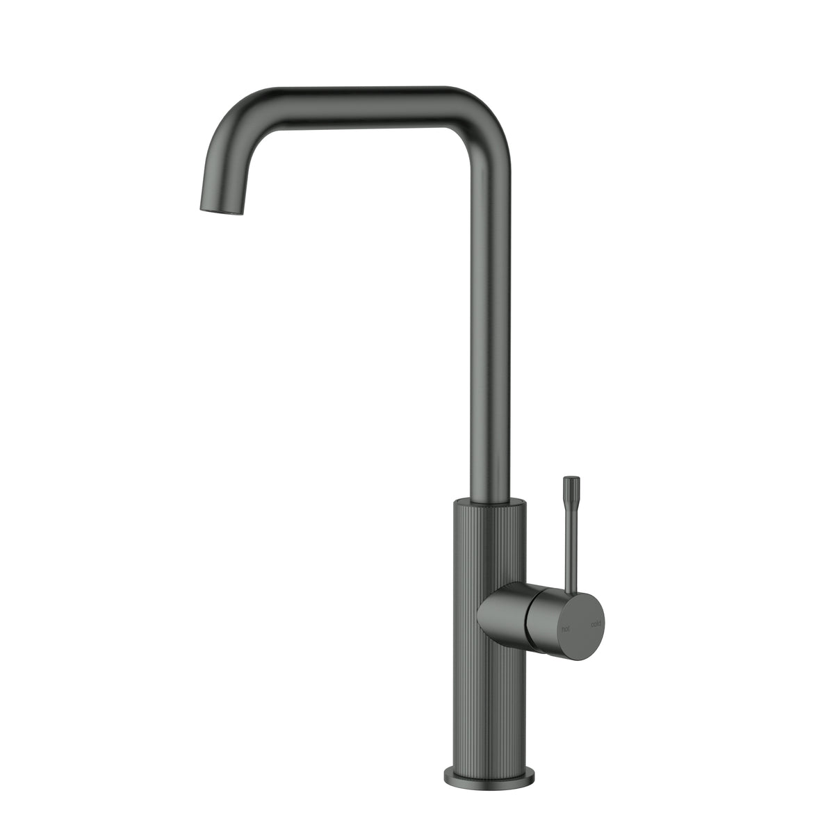 Ikon Linie Sink Mixer in Gun Metal