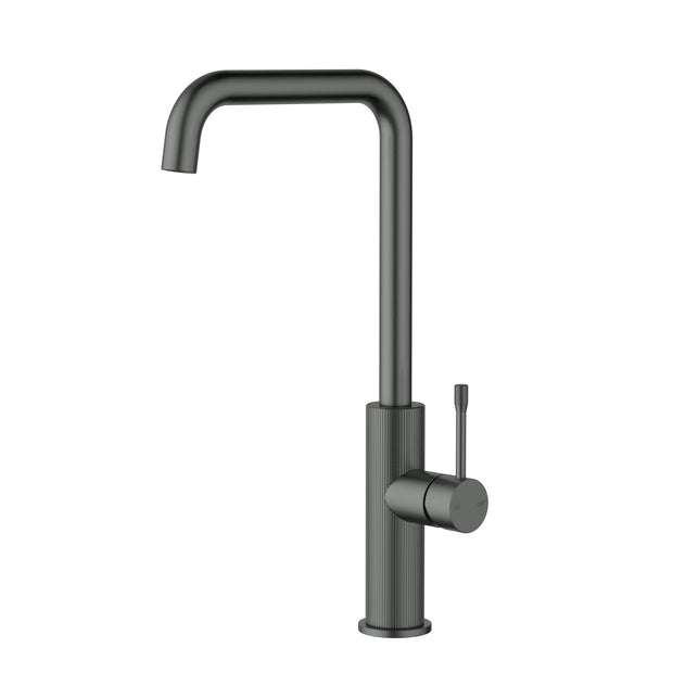 Ikon Linie Sink Mixer in Gun Metal